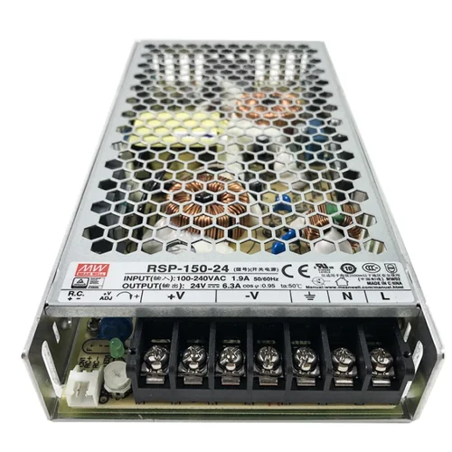 RSP-150-24, Мощный блок питания в защитном кожухе 24В, 6.3A, 151Вт Mean Well